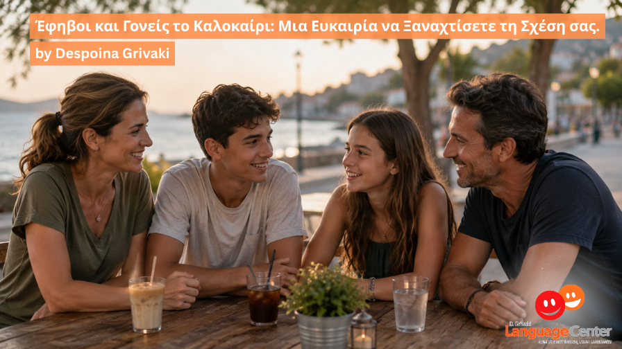 Έφηβοι και Γονείς το Καλοκαίρι: Μια Ευκαιρία να Ξαναχτίσετε τη Σχέση σας.